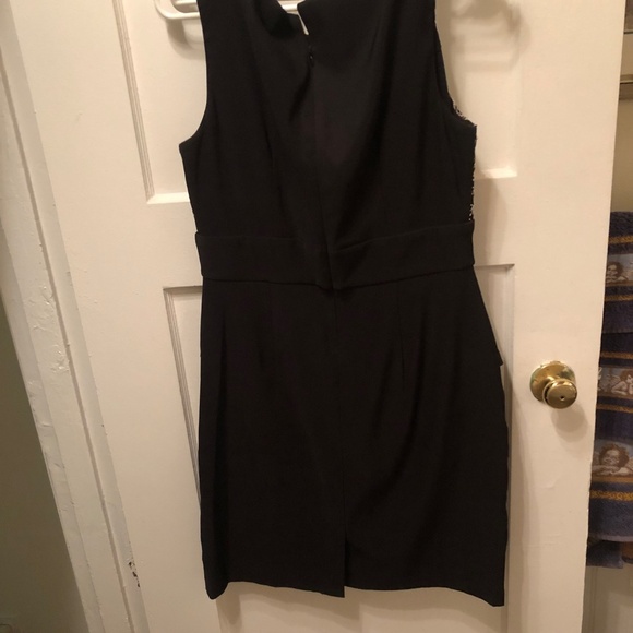 Connected Apparel Black Sleeveless Dress with Sequin Accents - Size 10 -used - Picture 4 of 8